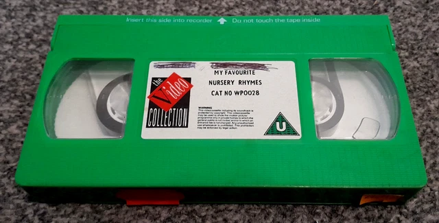 Vhs Auf Dvd überspielen Gerät Kaufen MY FAVOURITE NURSERY Rhymes C3 Tape Only Pal Vhs Video Kids Children £3