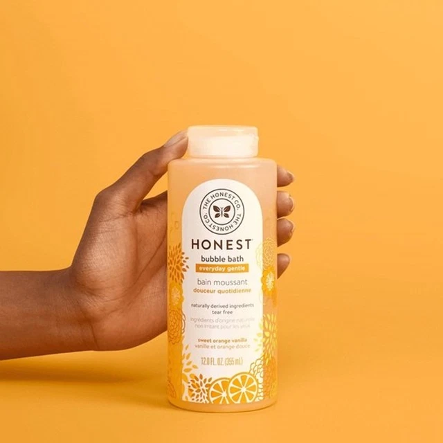 Honest Bubble Bath vainilla naranja dulce 12 oz