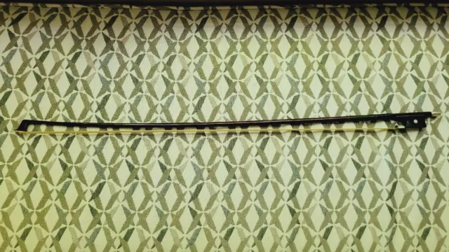 Vintage German H. Francis Lange 3/4 Violin Bow, 27"