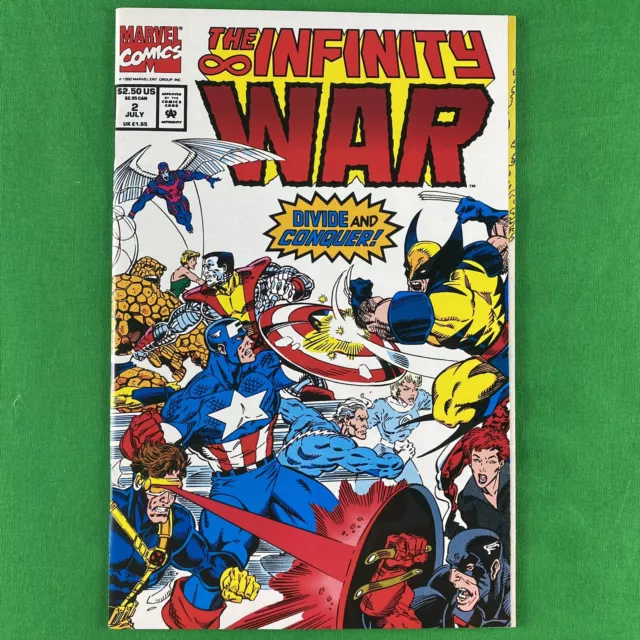 Infinity War #2 NM/M Marvel 1992 Gatefold Cover Jim Starlin Ron Lim CGC Ready