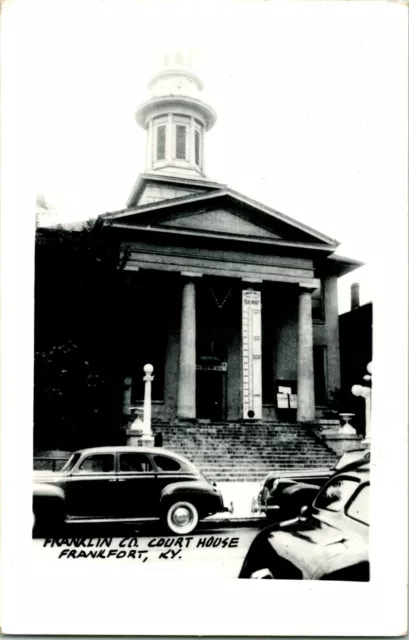 RPPC 1940s Frankfort Kentucky KY Franklin County Court House UNP Ext Q21