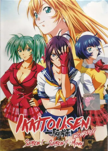 DVD ANIME IKKITOUSEN SEASON 1-4 VOL.1-49 END + MOVIE ENGLISH AUDIO FREE  USPS