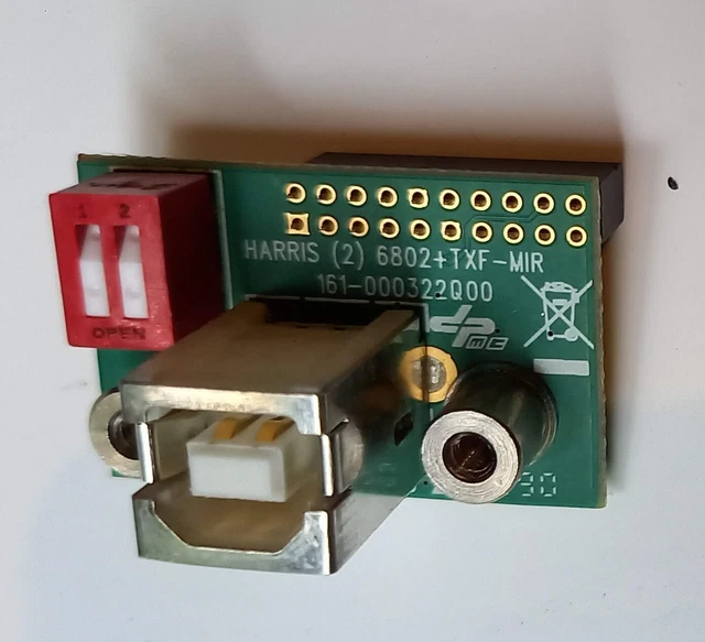 Harris Leitch 6822+  Carte 6802+TXF-MIR avec USB - Référence 161-000322Q00