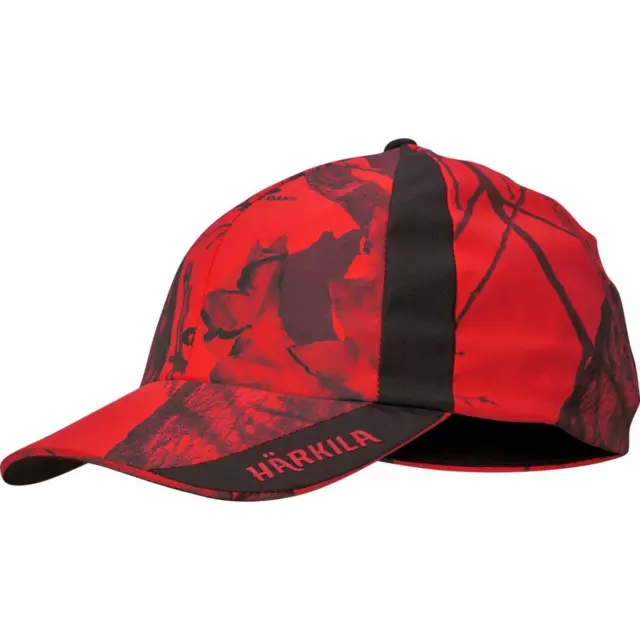 Harkila Moose Hunter 2.0 Safety cap MossyOak Red  Camo One Size  Hats-and-Caps