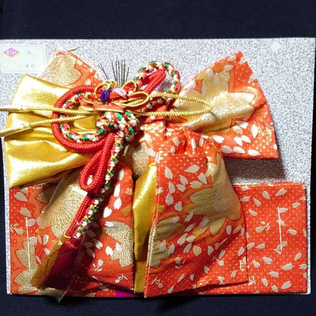 Shichi-Go-San Year'S Obi Belt Knotted For Children 3Years Old