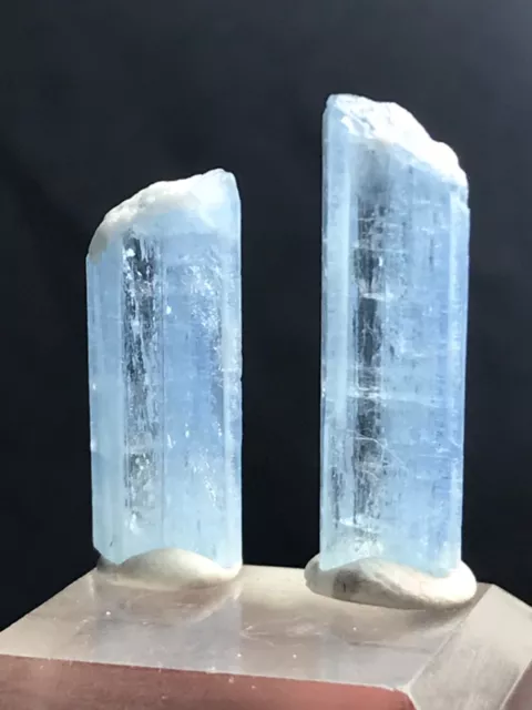 12.50 CTS STUNNING Natural Blue Aquamarine Crystals Lot F/Skardu ...