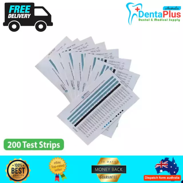 Dental Helix Test NORVA Refills – 200 Test Strips Each/pkt