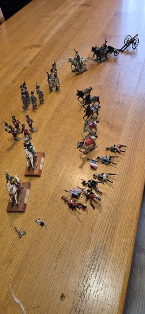 Soldats de plomb CBG MIGNOT 54mm - 10 soldats des gardes