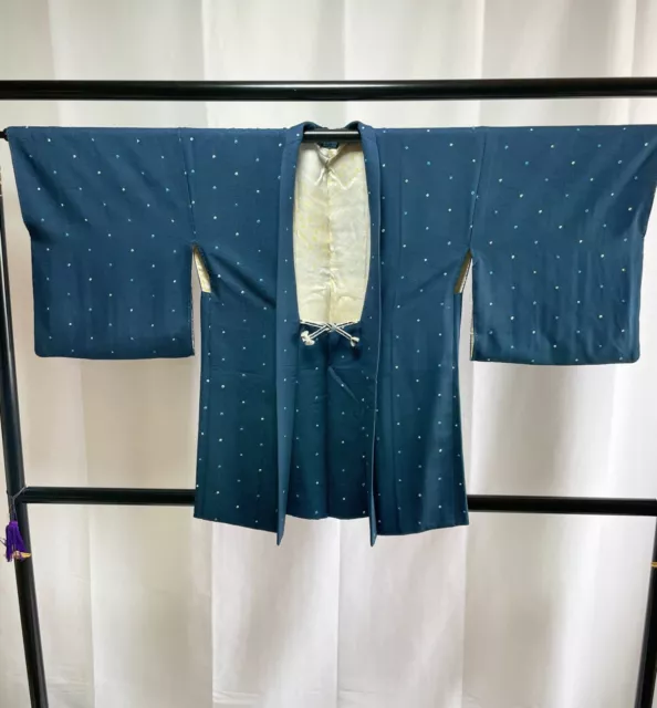 Vintage Japanese Silk Haori Jacket - Antique Haori Kimono Jacket