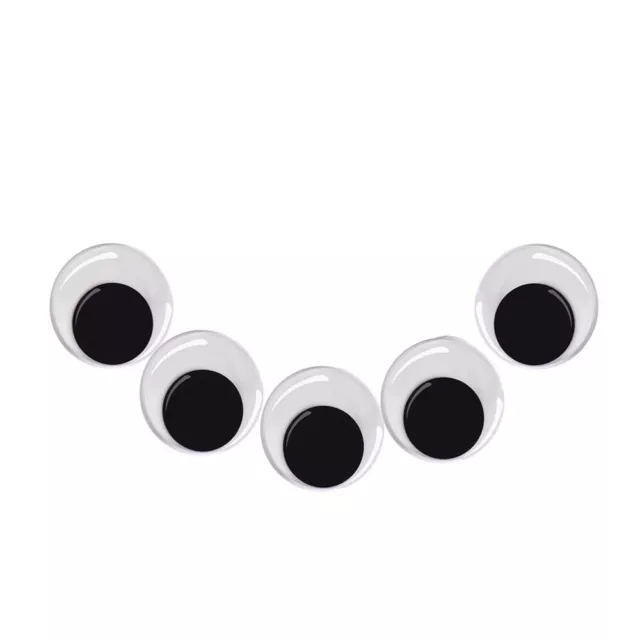 100 piezas Adhesivo Ojos Movedores Big Craft Manual Redondo para Padres e Hijos