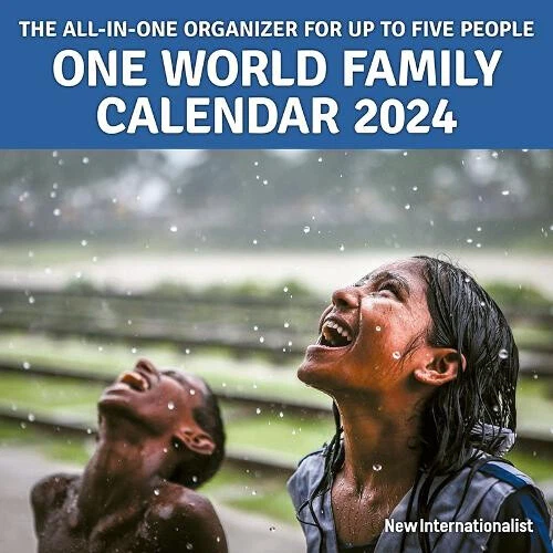 ONE WORLD FAMILY Calendar 2024 by Internationalist New 14.95 PicClick