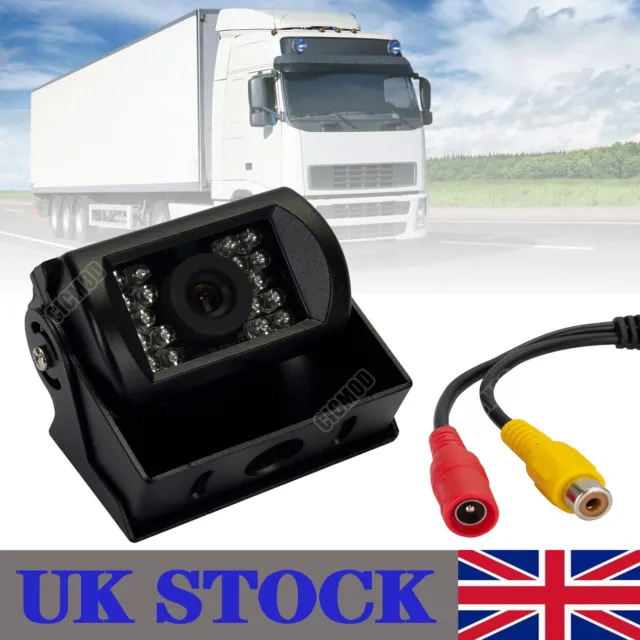 Waterproof 18 IR LED Car Truck Van Rear View Backup Parking Camera Night Vision