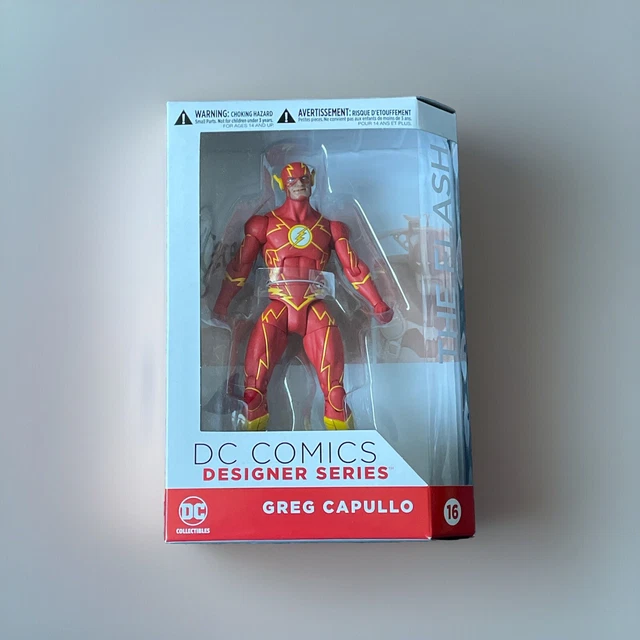DC COLLECTIBLES DC Designer Series: The Flash by Greg Capullo Action ...