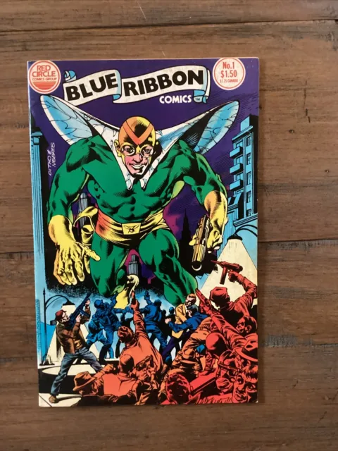 Blue Ribbon Comics (1983 Archie Red Circle) # 1. Steve Ditko Cover Art