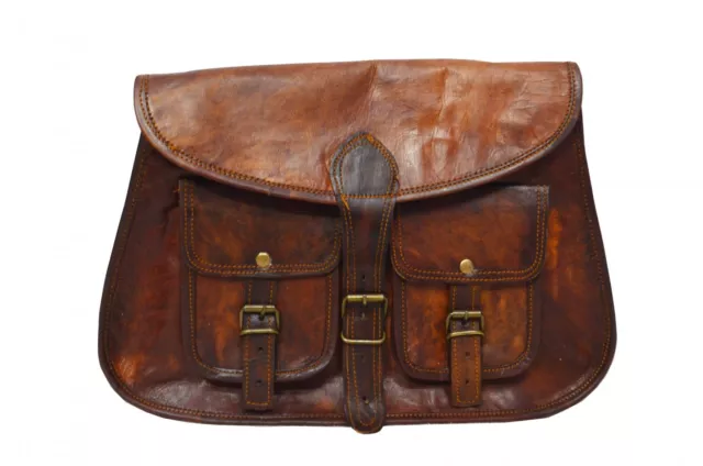 Sac Bandoulière Cuir Souple à Main Femme Messager Fourre-Tout Cartable