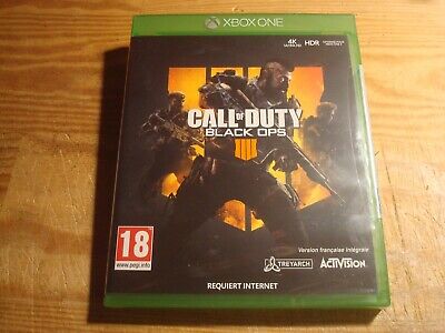 Jeu XBOX ONE : CALL of DUTY Black Ops 4 IIII - VF - NEUF CELLO OFFICIEL