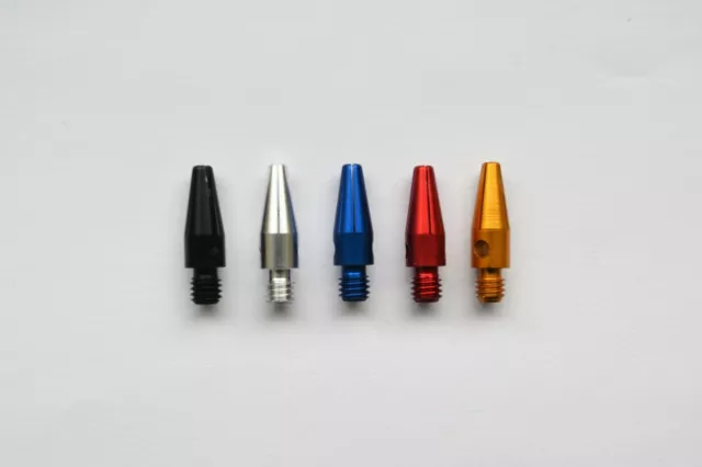 Aluminium Dart Stems Shafts Micro 5 Colours To Choose From
