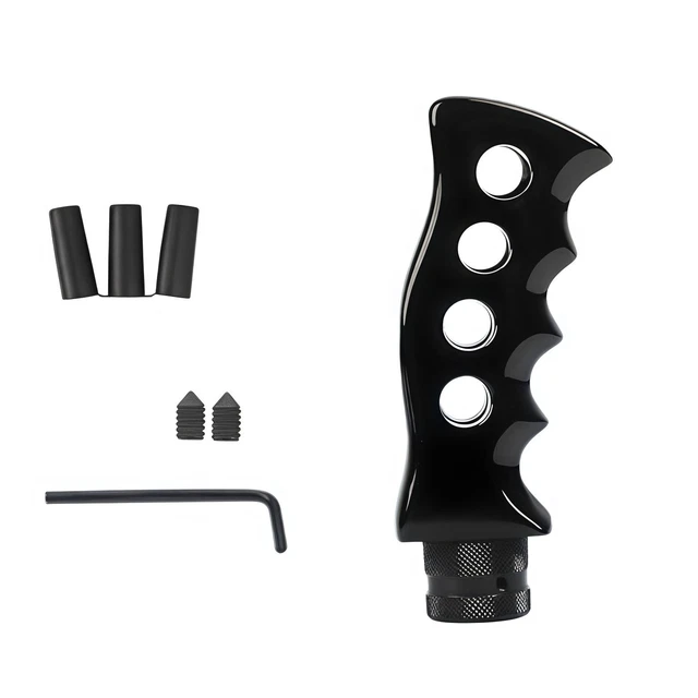 ERGONOMIC MANUAL CAR Gear Shift Knob with Adapters and Screws for Most ...