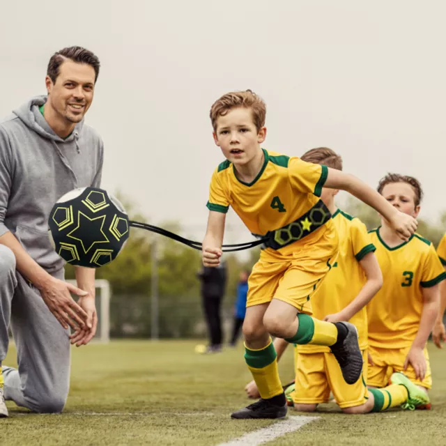 Adult Kids Practice Equipment Beginner Football Kick Trainer Flexible Hands Free