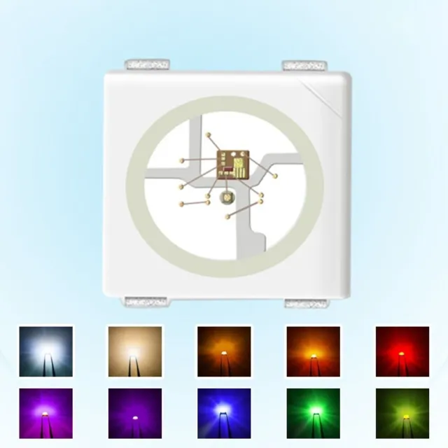 Perline luci WS2812B Lampadina Chip LED COB Diodi emettitori di luce