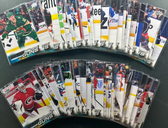 2022-23 Upper Deck Series 1 Young Guns Complete Set, w/base cards. (250) Cards.