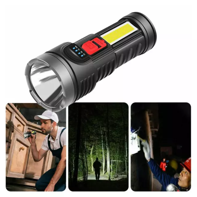 Lampe de poche Super Bright 6000LM Torche Led Lampes Rechargeables USB