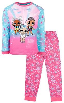 LOL Pyjama Set for Girls | Ages 5-12 | Long Sleeve 100% Cotton PJ Set for Girls