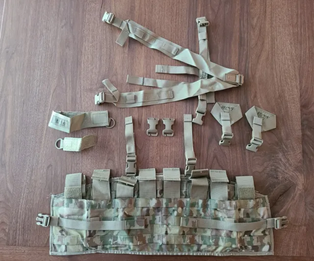Ocp Multicam Molle Ii Tactical Assault Panel Tap Chest Rig Harness Complete