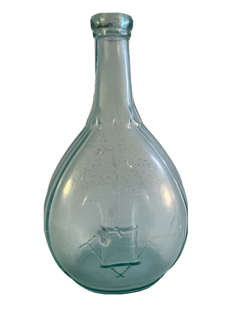 Vtg Sheaf of Wheat-tree Calabash Flask GXIII-46