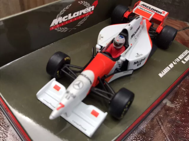 MINICHAMPS 1:43 McLAREN MERCEDES MP4/10 N.MANSELL FREE POSTAGE AUSTRALIA NICE **