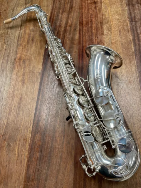 Vintage SELMER MARK VII Tenor Saxophone Nr. 292368 in SILVER - RePADDED PERFECT