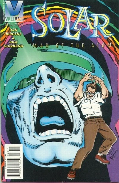 Solar Man of the Atom #49 September 1995 Valiant Comic Book (VF/NM)