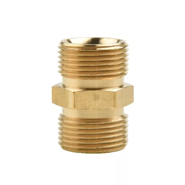 M22/14mm To Male Adaptor Power Pressure Washer Pump Hose Outlet Accessory