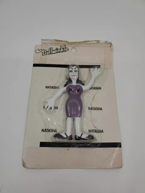 NEW Bullwinkle Bendable Bendie, "Natasha" Jesco 1986