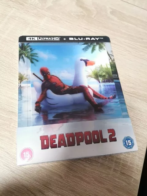 Deadpool 2 Steelbook Bluray 4k + Blu-ray NEU Zavi Exklusiv