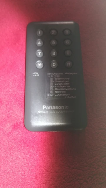 Fernabfrage,Code-Sender,Panasonic KX-A74 Fernabfrage,Code-Sender,Panasonic KX-A74