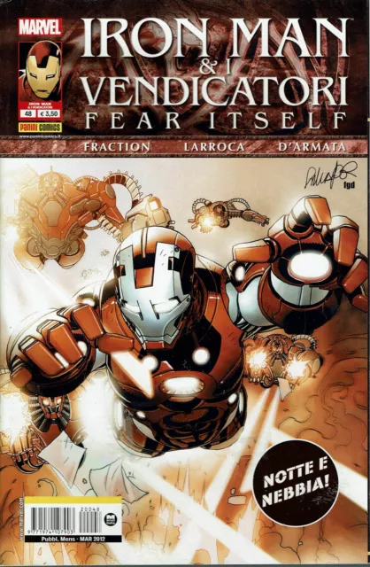 Iron Man e i Potenti Vendicatori n.48 Notte e Nebbia ed.Panini Comics