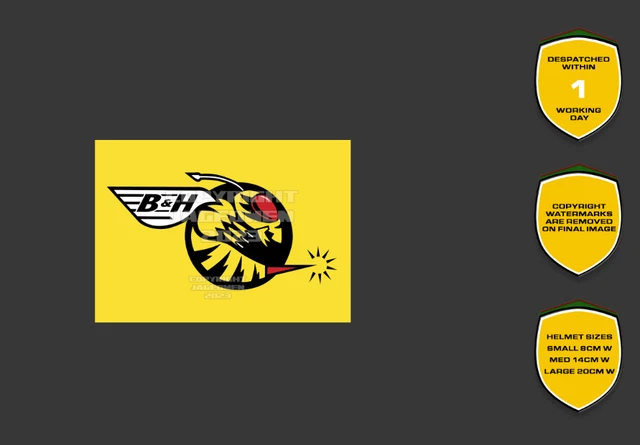 thumbnail interactive-video image 1 of Vintage Nigel Mansell Formula 1 Stickers – Williams Ferrari Indy Helmet Decals – 1990s UK Made 1 of 4