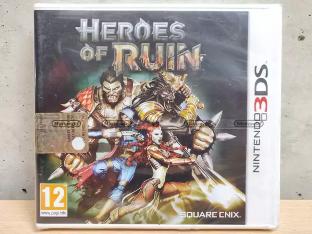 Heroes Of Ruin - Nintendo 3DS - ITA - New Nuovo Sealed