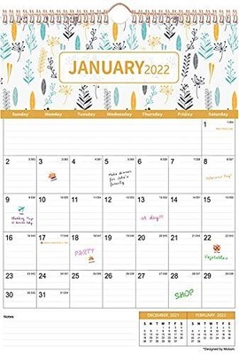 2023 WALL CALENDAR 2023-2024, Monthly Hanging Calendar (January 2023