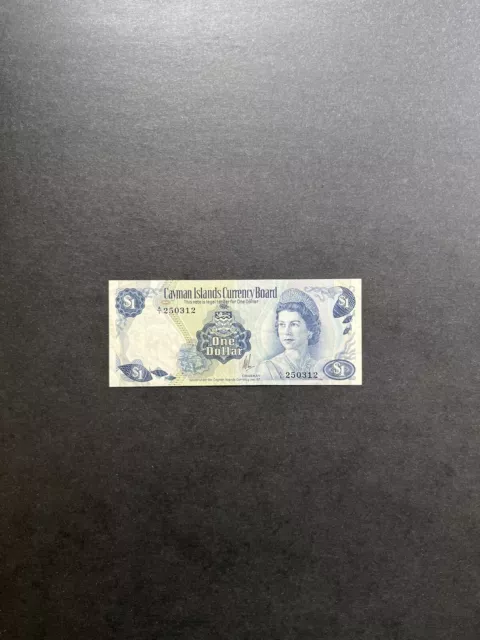 Cayman Island Banknote L 1971 1 Dollar #1a VF Circulated