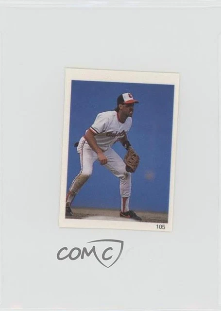 1989 Red Foley's Best Baseball Book Ever Stickers Rick Schu #105