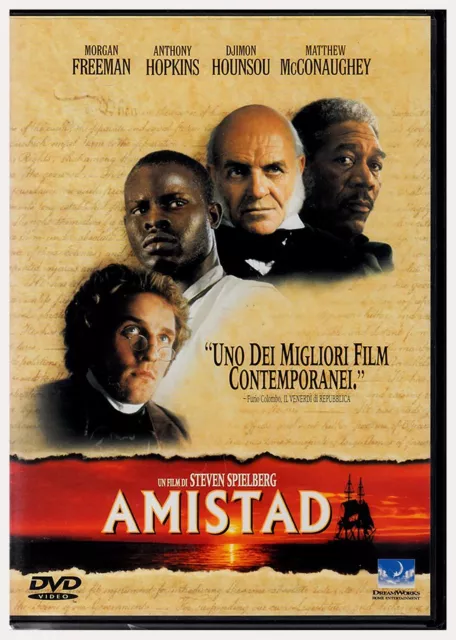 AMISTAD di Steven Spielberg Dvd  ::: COME NUOVO ::: 1^ Ed. Dreamworks