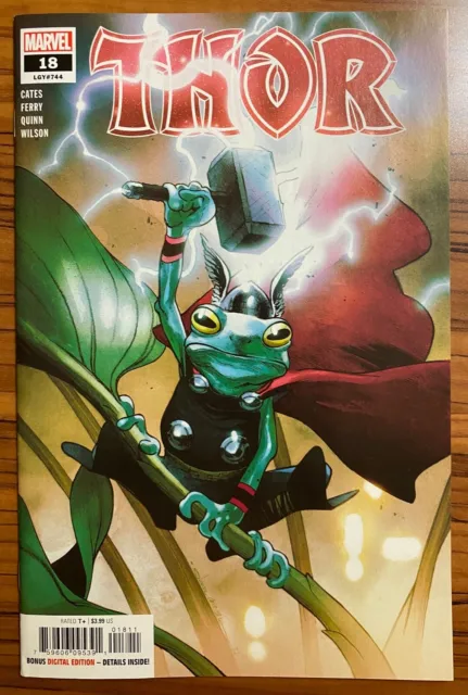 THOR 18 NM 2021 Olivier Coipel 1st print Cover A "Throg" Marvel Comics