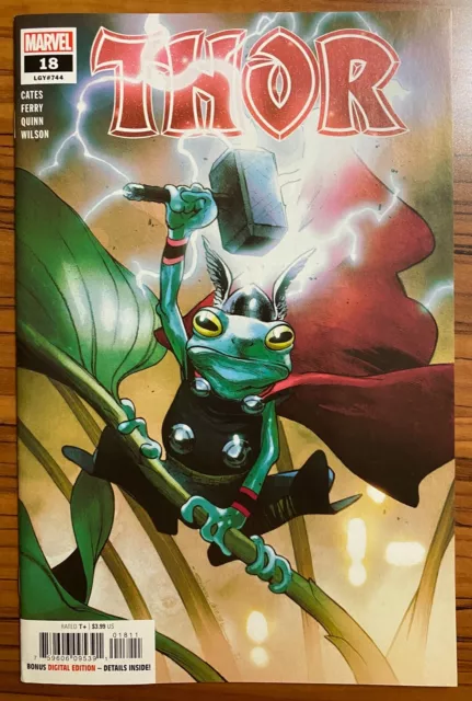 THOR 18 NM 2021 Olivier Coipel 1st print Cover A "Throg" Marvel Comics