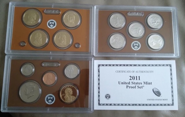 2011 U.S. Mint Proof Set - 14 Coins