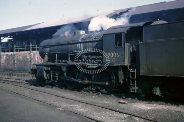 PHOTO British Railways Steam locomotive 90061 BR WD 'Austerity' Hartlepool 1967