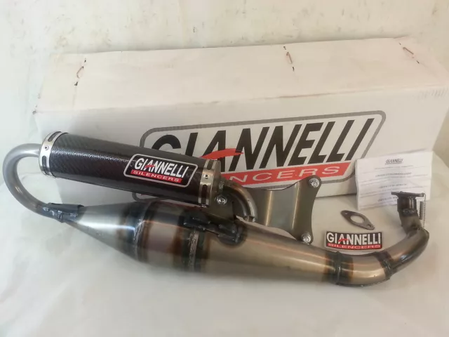 marmitta GIANNELLI espansione SHOT V4 YAMAHA MINARELLI mot.oriz. YAMAHA 31601V4