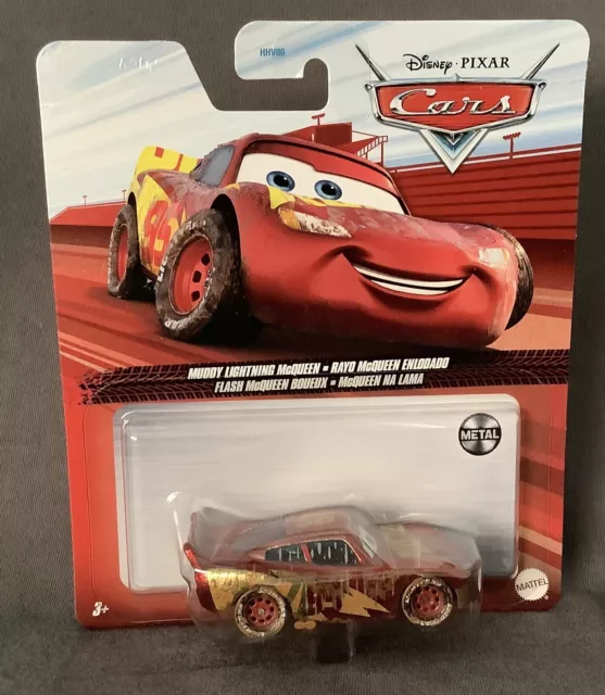 disney pixar cars diecast Muddy Lightning McQueen