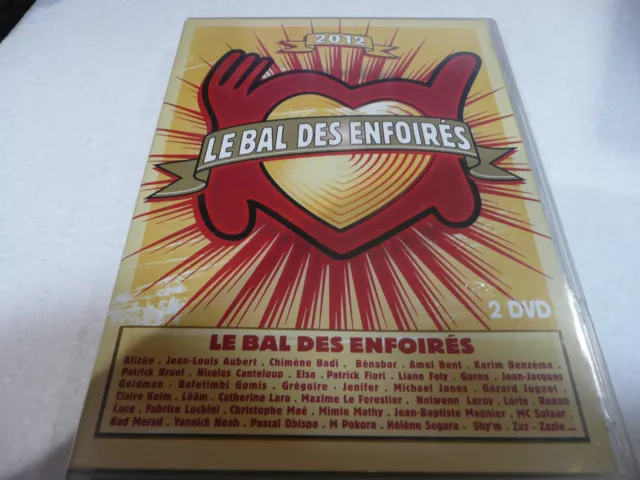 Dvd Lot De 4 Dvd Les Enfoires Le Bal Mission Dans L'oeil Cinema 4 Dvd 88 Titres